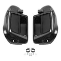 Gloss Black Lower Vented Leg Fairings Fit For Harley Road King 2014-2024