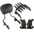 Backrest Sissy Bar Stealth Luggage Rack Docking Fit For Harley Road Glide 09-13