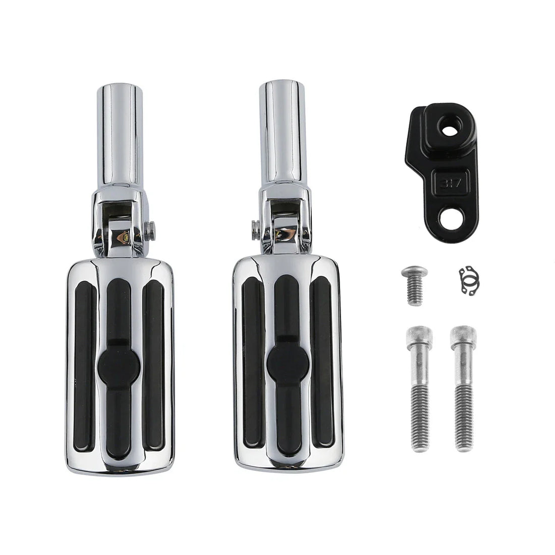 Fit For Harley Softail Slim Fls 12-17 Rear Footpegs Passenger Pegs Bracket Kit