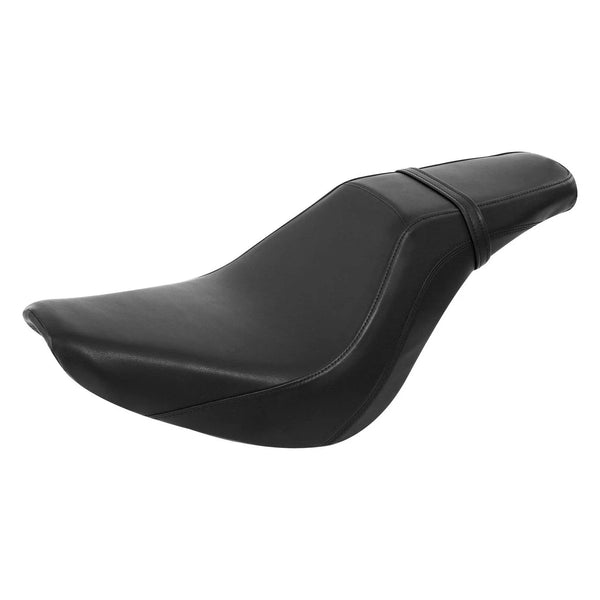 Black Driver Passenger Pillion Seat Fit For Harley Heritage Softail 2018-2024