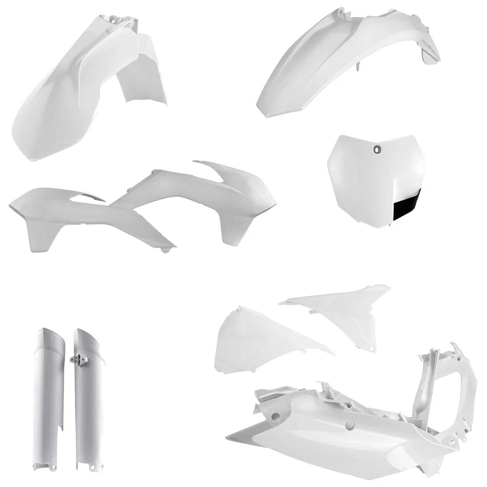 Acerbis 2314330002 Full Plastic Kit White