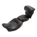Rider Driver & Passenger Seats Backrest Pad Fit For Harley Street Glide 2014-23