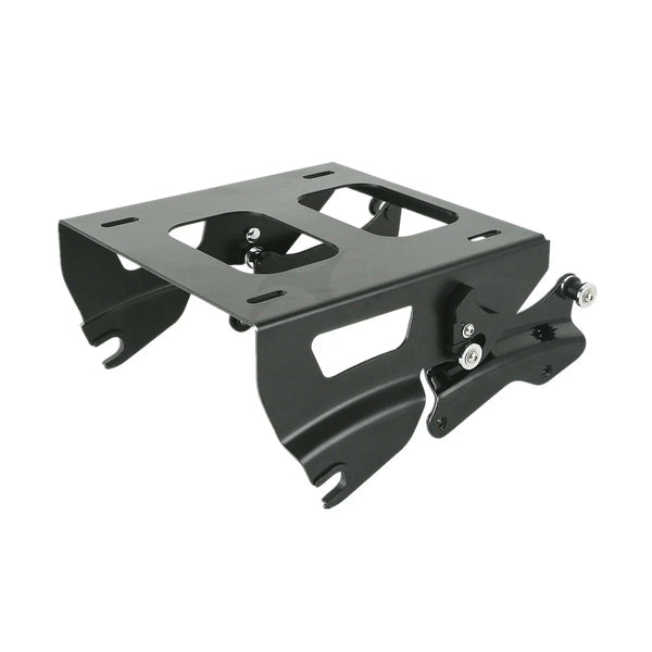 Black Solo Mounting Rack Docking Hardware Kit Fit For Harley Touring 2014-2026