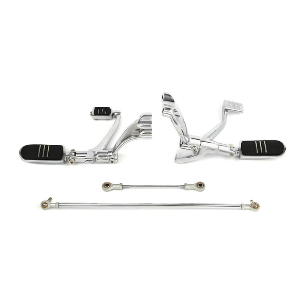 Forward Controls Pegs Levers Linkage Fit For Harley Sportster XL1200 883 2004-13