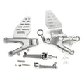 Rider Driver Footpegs Footrest Foot Pegs Bracket Fit For Yamaha Yzf R6 2006-2016