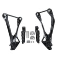 Passenger Rear Foot Pegs Bracket Fit For Kawasaki Ninja ZX6R 05-08 ZX636 05-06