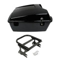 Black Chopped Trunk Mount Rack Fit For Harley Touring Road King 1997-2008