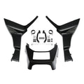 Vivid Black Side Fairings Spoilers Covers Fit For Harley Road Glide 2017-2024 23