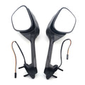 Foldable Rearview Mirrors & Turn Signals Light For Suzuki GSXR1000 2011-2016