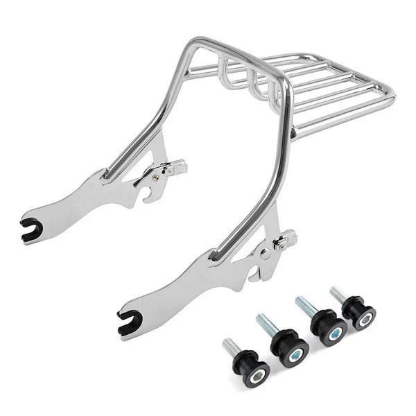 Chrome Luggage Rack Docking Kit Fit For Harley Softail Street Bob Fxbb 2018-2025