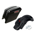5" Stretched Saddlebags Rear Fender Fit For Harley Touring Road Glide 2014-2024