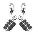Chrome 1-1/4" Highway 32mm Footpegs Fit For Harley Touring Softail Fatboy Deluxe