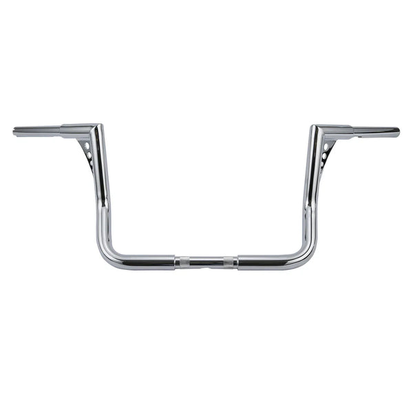 12" Rise Ape Hanger 1-1/4" 1.25" Handlebar Fit For Harley Touring Baggers Chrome