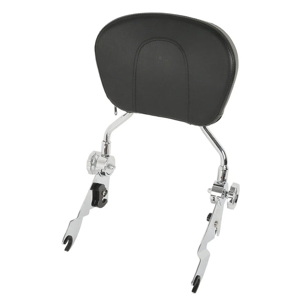 Detachable Sissy Bar Passenger Backrest W/ Pad Fit For Harley Touring 2009-2026