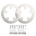 11.8" Front Left Right Brake Rotors & Bolts Fit For Harley Street Glide 14-23