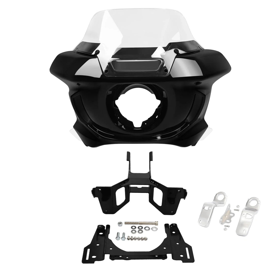 Front Fairings Windshield & Mount Bracket Fit For Harley Low Rider ST 2022-2025