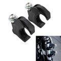 2X 39mm Windshield Fairing Fork Clamp Fit For Harley Dyna Sportster XL883 XL1200