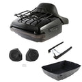 King Trunk Pad Rack LED Light Speakers Fit For Harley Street Road Glide 14-2026