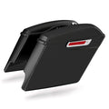 Matte Black 5" Stretched Saddlebags Fit For Harley Touring Flht Flhr 2014-2024