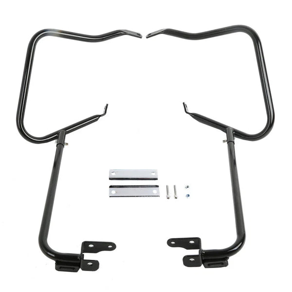 Saddlebag Bracket Guard Crash Bar Fit For Harley Touring Road Glide King 14-2024
