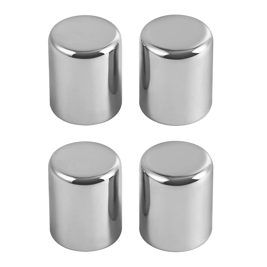 4x Chrome Docking Hardware Point Covers Kit For Harley Davidson Touring Softail