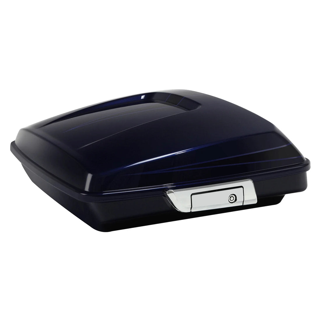 Razor Trunk Luggage Fit For Harley Touring 2014-2025 Zephyr Blue / Black Sunglo
