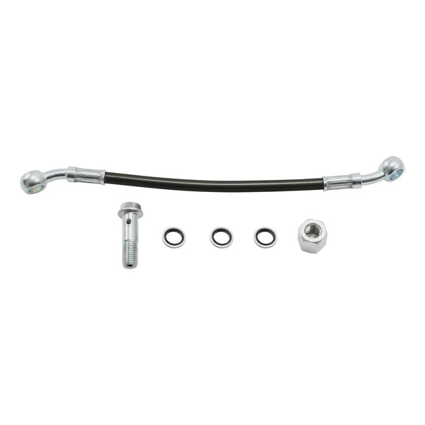 25cm Universal Motorcycle Brake Hose Line Extend Connector Spare Parts New