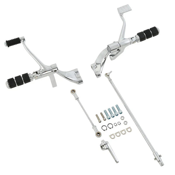 Forward Controls Pegs Levers Linkages Fit For Harley Sportster XL 1200 883 14-22