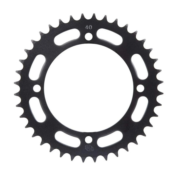 Primary Drive Rear Steel Sprocket 40 Tooth Black For Yamaha Warior 350 1987-1988