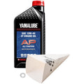 Tusk 156-011-00658451-f3c99e 2-Stroke Transmission Oil Change Kit Yamalube All