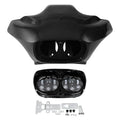 Unpainted Inner Outer Fairings & LED Headlight Fit For Harley Road Glide 98-2013