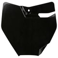 UFO Front Number Plate Black For KTM 65 SX 2016-2023