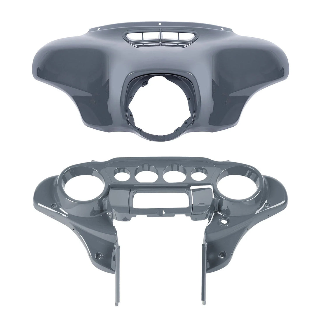Inner & Outer Fairings Fit For Harley Touring Street Glide 2014-23 Gunship Gray