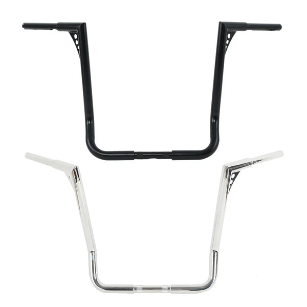 Chrome/Black 18" Ape Hanger Bar Handlebar Fit For Harley Electra Glide 1982-2024