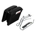 Saddlebags & Chrome Conversion Bracket Fit For Harley Softail Fatboy 1986-2017