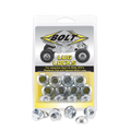 Bolt Motorcycle Hardware, Inc Lug-Locks Silver