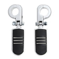 32mm Engine Guard Highway Footpeg Peg Mount Fit For Harley Touring Satin Chrome