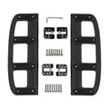 Matte Black Driver Footboard Floorboard Fit For Harley Street Road Glide 2009-24