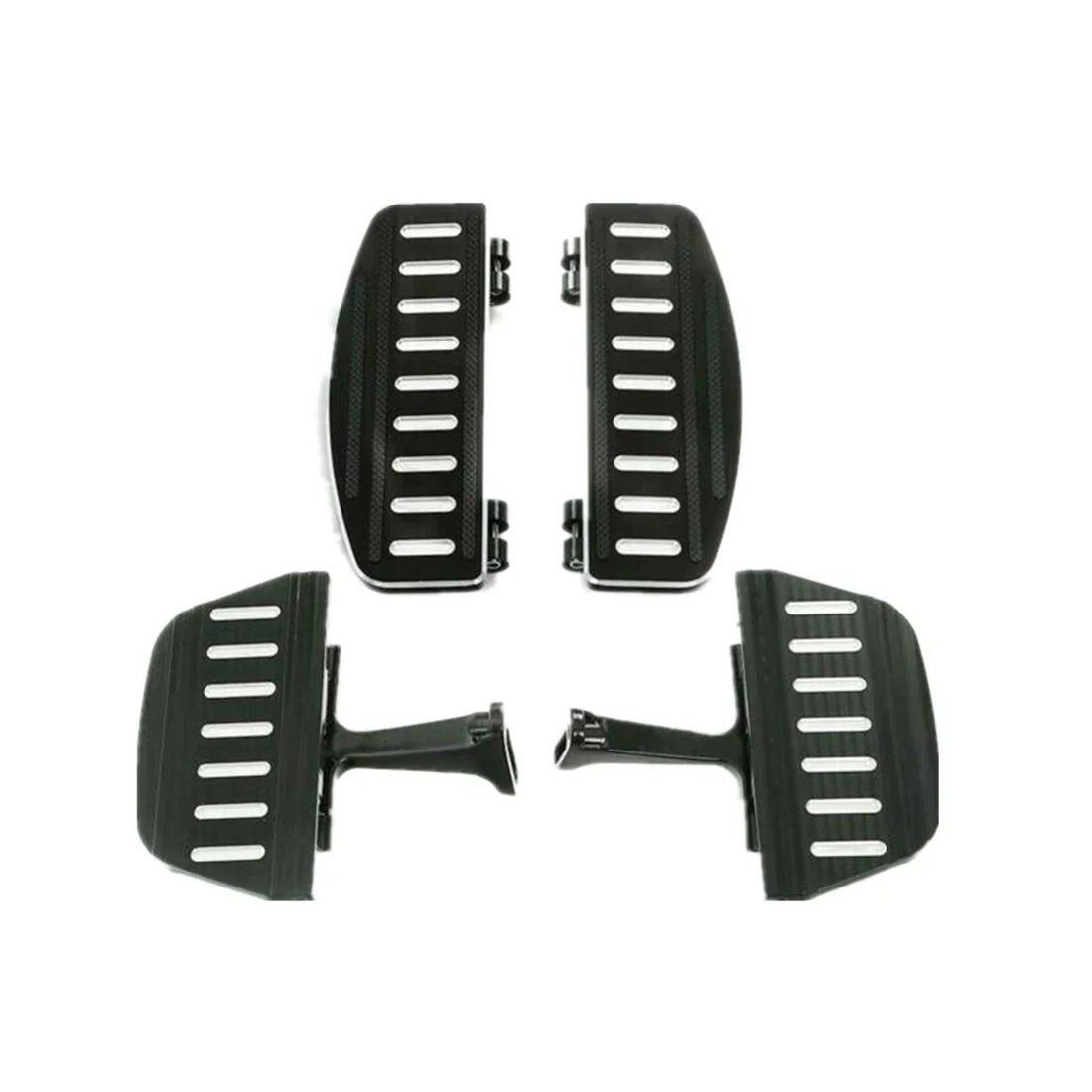 Driver & Passenger Floorboard Footboard Fit For Harley Road Electra Glide 93-24