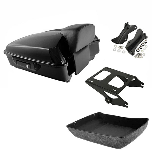 Chopped Trunk Pad Mount Docking Hardware Fit For Harley Touring Road King 14-26