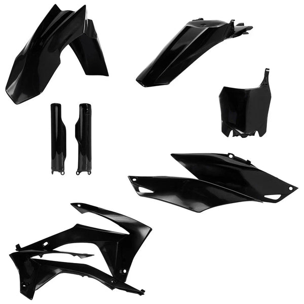 Acerbis 2314410001 Full Plastic Kit Black