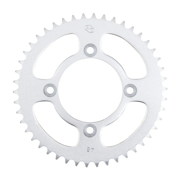 Primary Drive Rear Steel Sprocket 46 Tooth Silver For Honda XR80 1985-1989