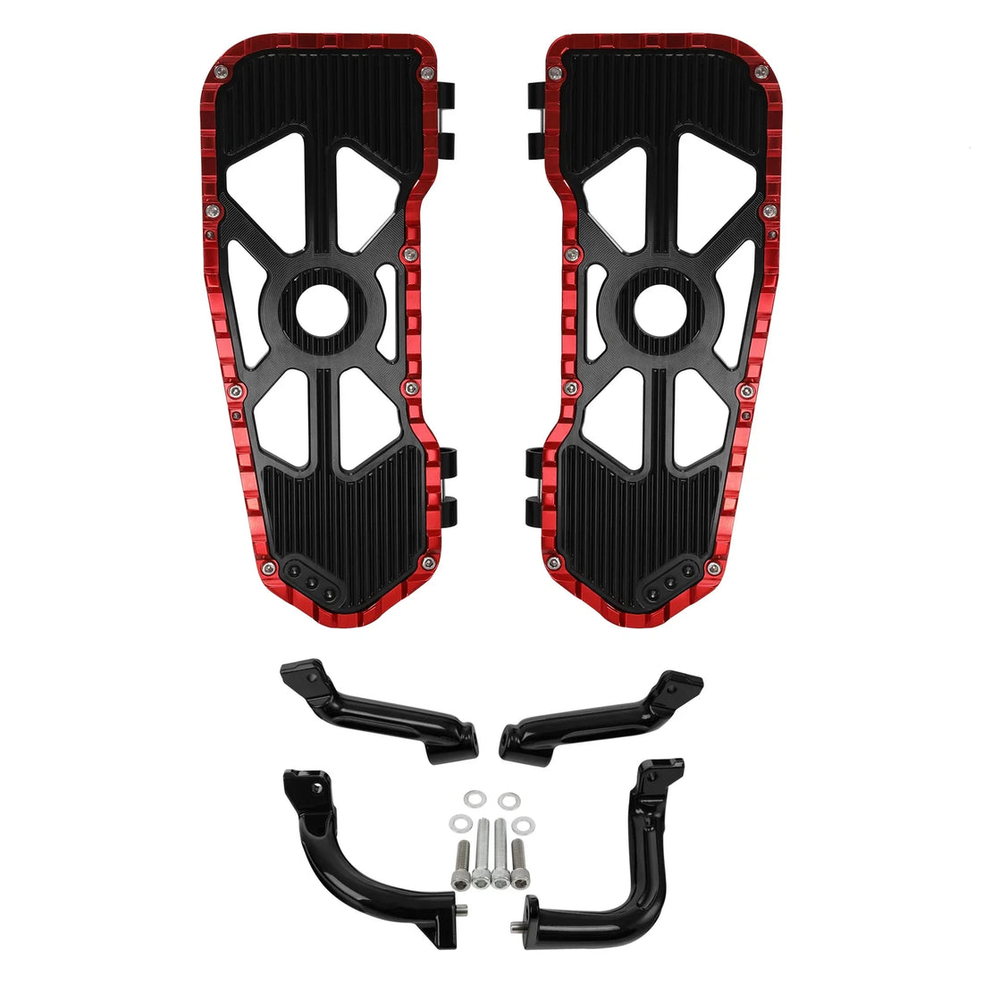 Driver Rider Floorboards Footboards Mount Bracket Fit For Harley Touring 2014-24