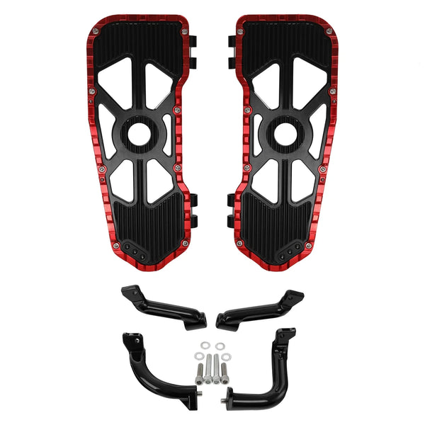 Driver Rider Floorboards Footboards Mount Bracket Fit For Harley Touring 2014-24