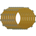 8 Pcs Clutch Friction Plate For Kawasaki KLR650 96-2011 Vulcan 800 Classic 96-05