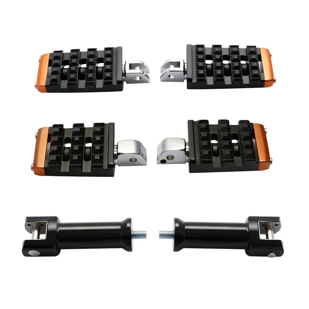 Rider Passenger Foot Pegs Bracket Fit For Harley Softail Fat Bob Low Rider 18-25