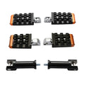 Rider Passenger Foot Pegs Bracket Fit For Harley Softail Fat Bob Low Rider 18-25