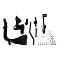 Gloss Black Mid Controls Brake Side Fit For Harley Sport Glide Fat Bob 2018-2024