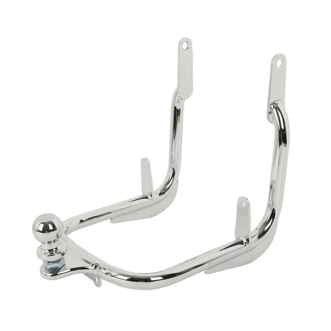 Chrome Trailer Hitch Tow Fit For Harley Touring Road Street Glide Flhx 2009-2022