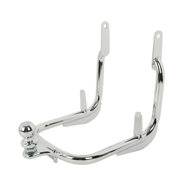 Chrome Trailer Hitch Tow Fit For Harley Touring Road Street Glide Flhx 2009-2022